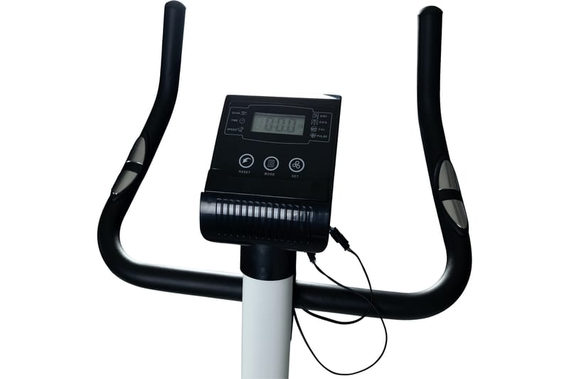 Motionscykel Extra hög sadel och styre svänghjul - Vit - Sport & fritid - Hemmagym - Träningsmaskiner - Motionscykel & spinningcykel