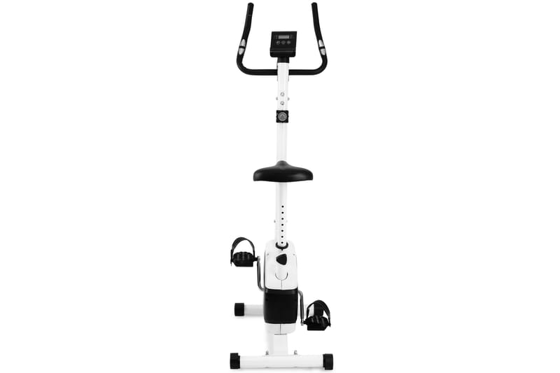 Motionscykel Extra hög sadel och styre svänghjul - Vit - Sport & fritid - Hemmagym - Träningsmaskiner - Motionscykel & spinningcykel