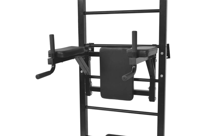 Väggmonterad träningsstation svart - Svart - Sport & fritid - Hemmagym - Träningsmaskiner - Multigym