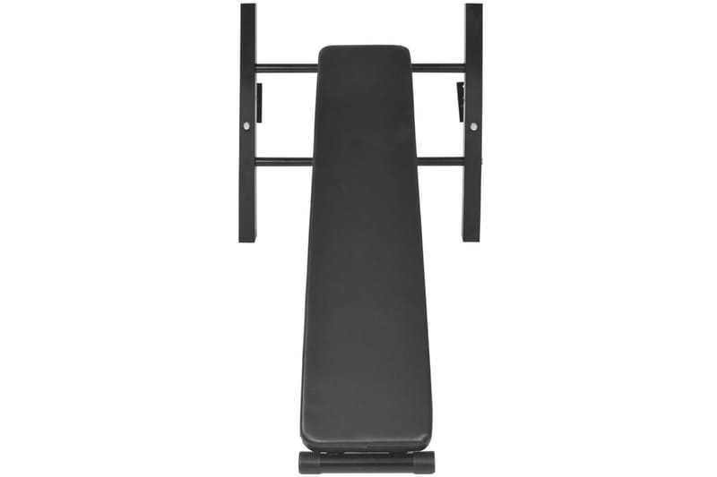 Väggmonterad träningsstation svart - Svart - Sport & fritid - Hemmagym - Träningsmaskiner - Multigym