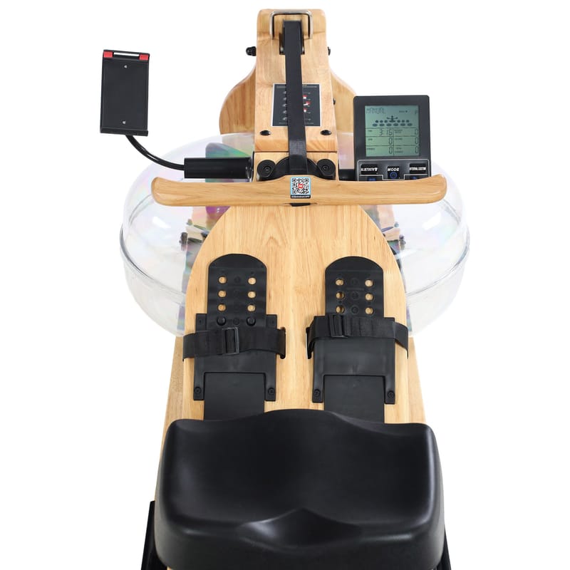 Roddmaskin med vattenmotstånd | Massiv ek | Trekkrunner TR020 - Sport & fritid - Hemmagym - Träningsmaskiner - Roddmaskin