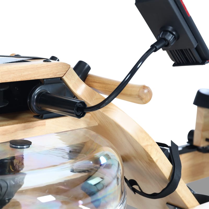 Roddmaskin med vattenmotstånd | Massiv ek | Trekkrunner TR020 - Sport & fritid - Hemmagym - Träningsmaskiner - Roddmaskin