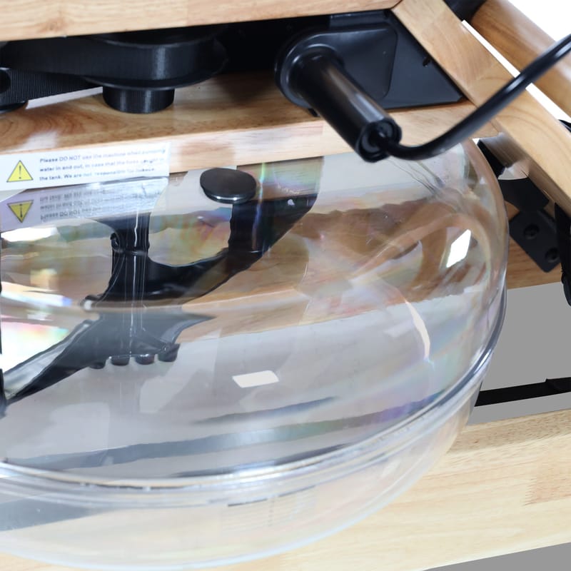 Roddmaskin med vattenmotstånd | Massiv ek | Trekkrunner TR020 - Sport & fritid - Hemmagym - Träningsmaskiner - Roddmaskin