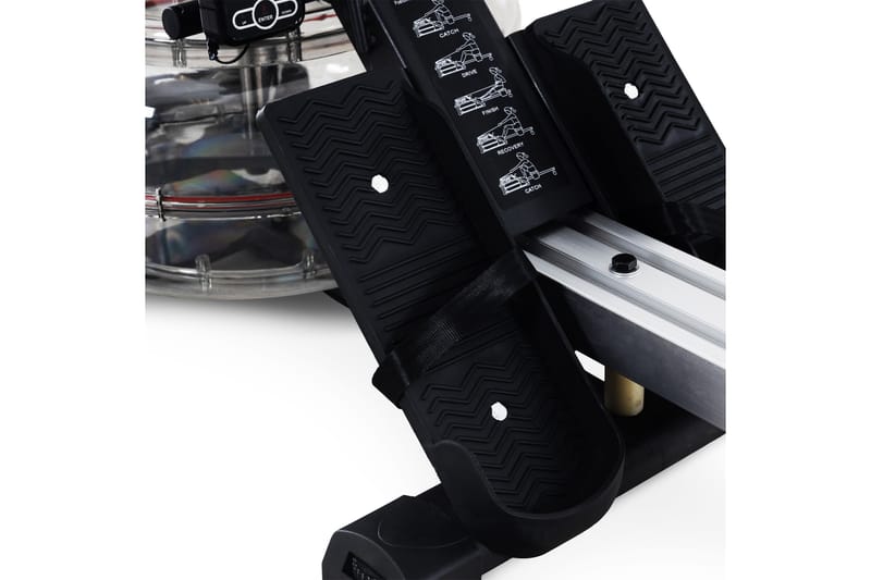 Trekkrunner R-669 Roddmaskin med vattenmotstånd Svart - Metalcraft - Sport & fritid - Hemmagym - Träningsmaskiner - Roddmaskin