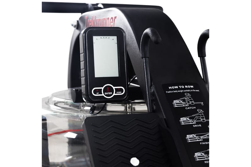Trekkrunner R-669 Roddmaskin med vattenmotstånd Svart - Metalcraft - Sport & fritid - Hemmagym - Träningsmaskiner - Roddmaskin