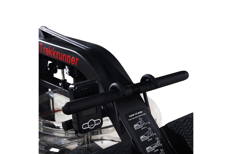 Trekkrunner R-669 Roddmaskin med vattenmotstånd Svart - Metalcraft - Sport & fritid - Hemmagym - Träningsmaskiner - Roddmaskin