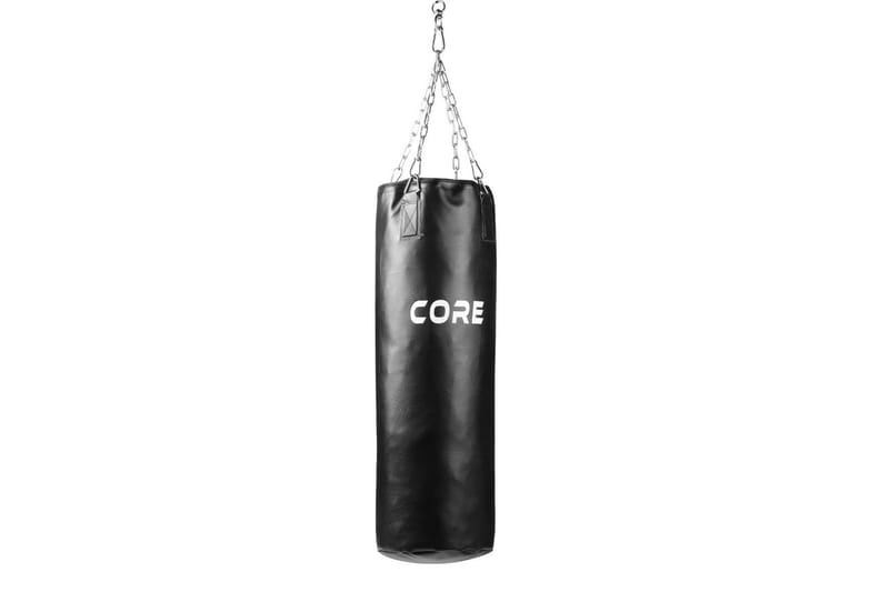 Core Boxningssäck 28 kg - Svart - Boxningssäck & mittsar