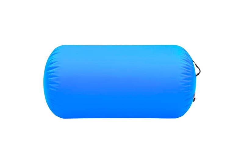 Uppblåsbar gymnastikrulle med pump 120x75 cm PVC blå - Blå - Sport & fritid - Hemmagym - Träningsredskap - Gymgolv & pusselmatta
