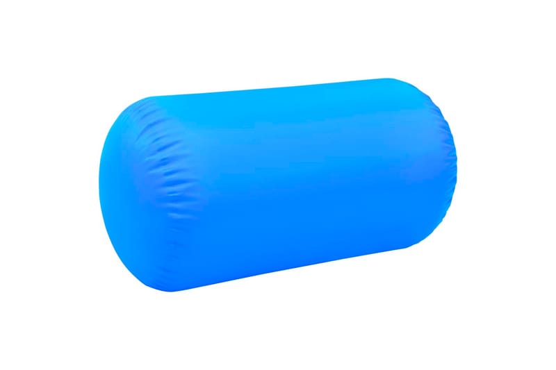 Uppblåsbar gymnastikrulle med pump 120x90 cm PVC blå - Blå - Gymgolv & pusselmatta