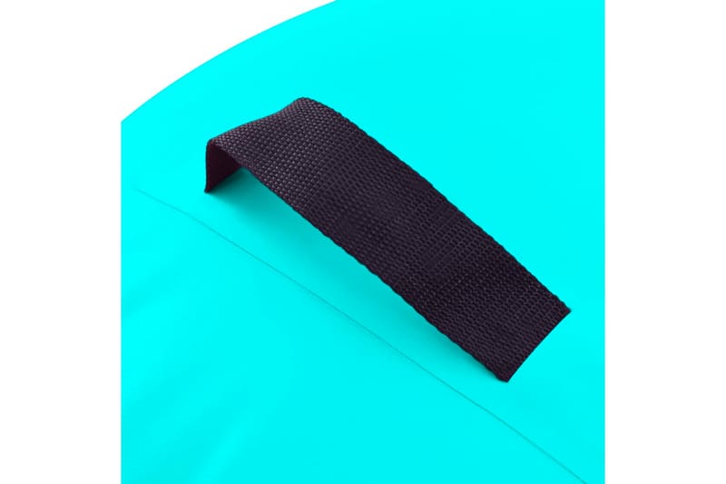 Uppblåsbar gymnastikrulle med pump 120x75 cm PVC grön - Grön - Sport & fritid - Hemmagym - Träningsredskap - Gymgolv & pusselmatta