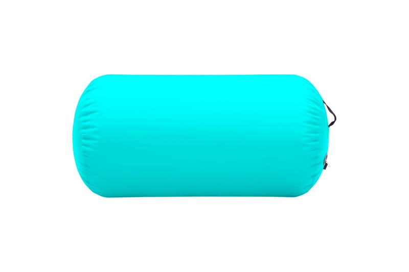Uppblåsbar gymnastikrulle med pump 120x75 cm PVC grön - Grön - Sport & fritid - Hemmagym - Träningsredskap - Gymgolv & pusselmatta