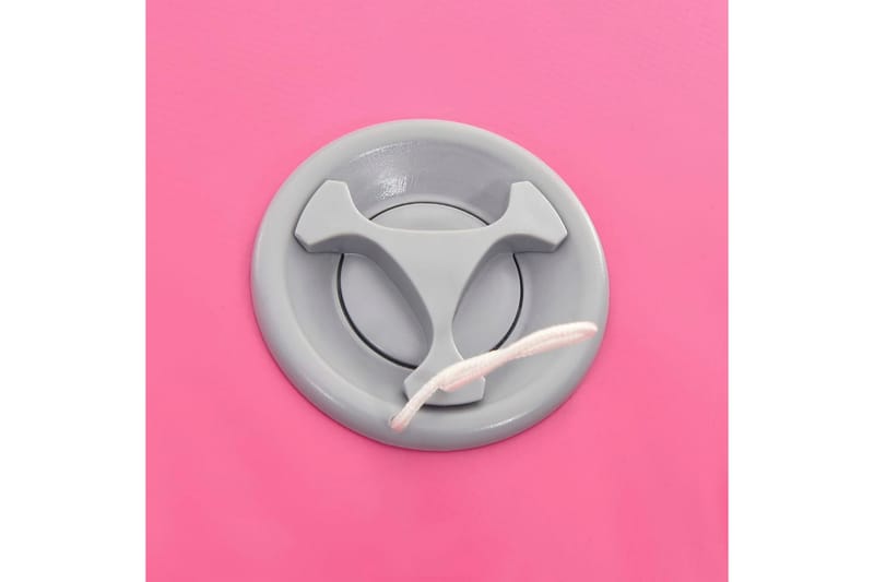 Uppblåsbar gymnastikrulle med pump 100x60 cm PVC rosa - Rosa - Sport & fritid - Hemmagym - Träningsredskap - Gymgolv & pusselmatta