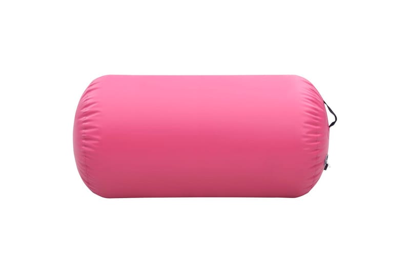 Uppblåsbar gymnastikrulle med pump 120x90 cm PVC rosa - Rosa - Sport & fritid - Hemmagym - Träningsredskap - Gymgolv & pusselmatta