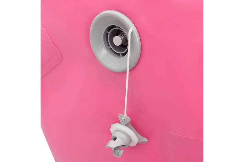 Uppblåsbar gymnastikrulle med pump 120x75 cm PVC rosa - Rosa - Sport & fritid - Hemmagym - Träningsredskap - Gymgolv & pusselmatta