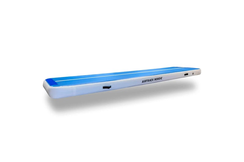 Airtrack Nordic Deluxe 6x1 m - Blå|Vit - Sport & fritid - Hemmagym - Träningsredskap - Gymnastikmatta & Airtrack