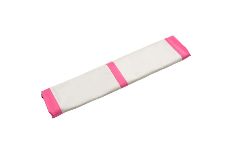 Uppblåsbar gymnastikmatta med pump 200x200x20 cm PVC rosa - Rosa - Gymnastikmatta & Airtrack