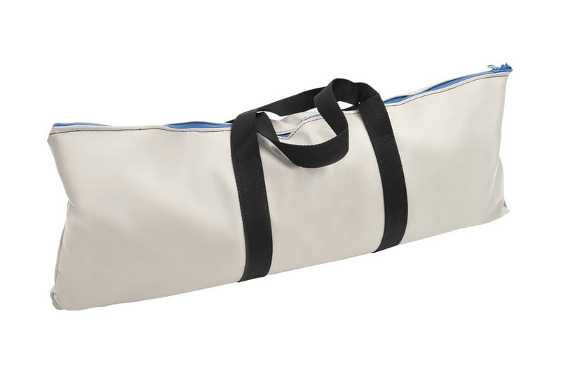 Uppblåsbar gymnastikmatta med pump 100x100x20 cm PVC blå - Blå - Gymnastikmatta & Airtrack