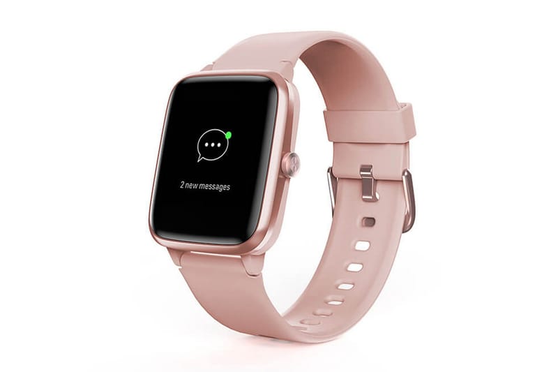 HAMA Fit Watch 5910 Smart Watch Rosé - Rosa - Sport & fritid - Hemmagym - Träningsredskap