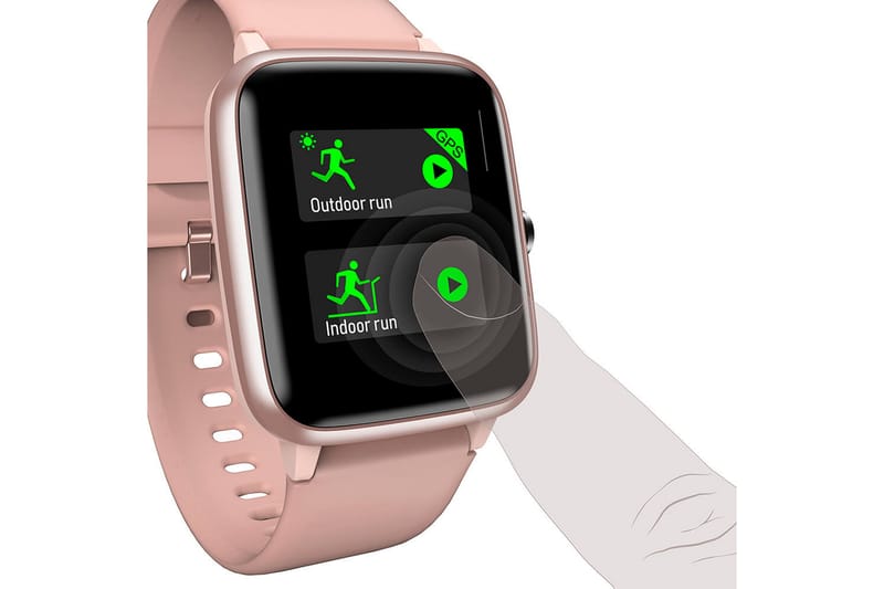 HAMA Fit Watch 5910 Smart Watch Rosé - Rosa - Sport & fritid - Hemmagym - Träningsredskap