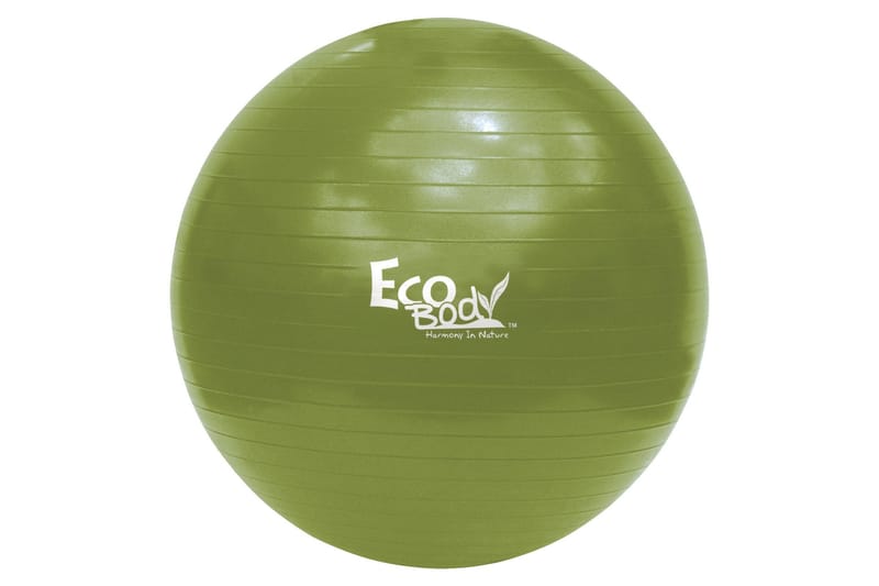 Ecobody Yogaboll 75cm - Grön|Grå - Pilatesboll