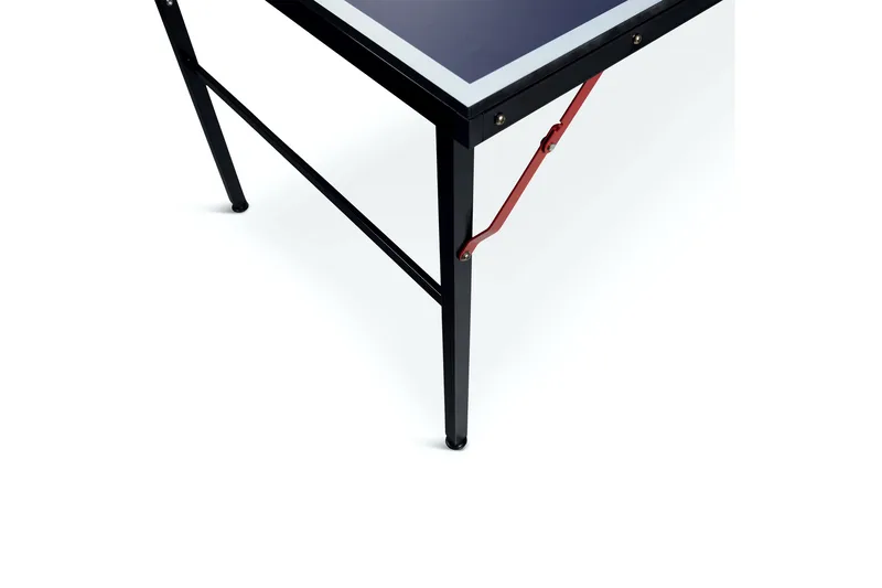 Hopfällbart Mini Pingisbord Inkl nät, 2 racketar & bollar 137x76 cm - Blå - Sport & fritid - Hemmagym - Träningsredskap - Pilatesboll
