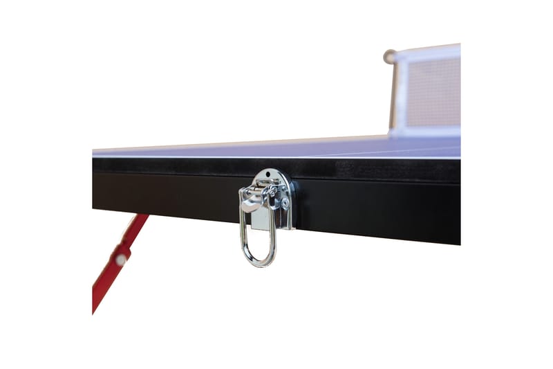Hopfällbart Mini Pingisbord Inkl nät, 2 racketar & bollar 137x76 cm - Blå - Sport & fritid - Hemmagym - Träningsredskap - Pilatesboll