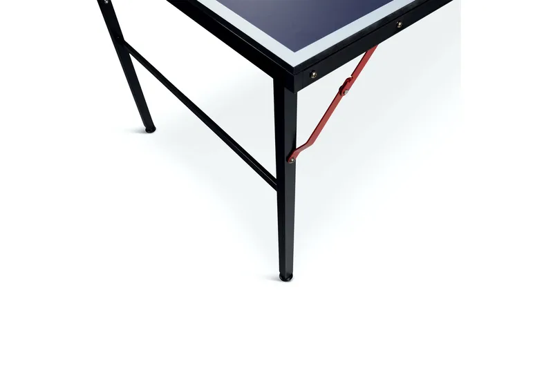 Hopfällbart Mini Pingisbord Inkl nät, 2 racketar & bollar 137x76 cm - Blå - Möbler - Bord & matgrupper - Spelbord - Pingisbord