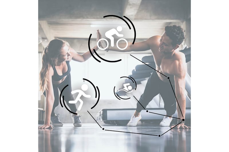 Smartklocka Hama Fit Watch 4900 Blå - Blå - Sport & fritid - Hemmagym - Träningsredskap