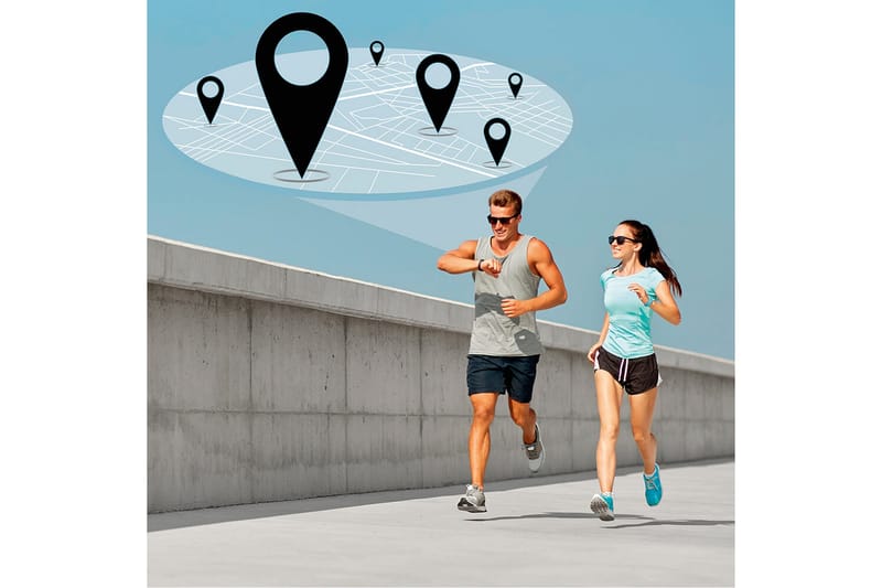 Smartklocka Hama Fit Watch 5910 Rosé - Sport & fritid - Hemmagym - Träningsredskap