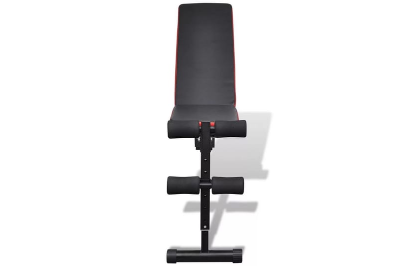Justerbar Sit-up-bänk - Svart - Sport & fritid - Hemmagym - Träningsredskap - Träningsbänk & bänkpressbänk