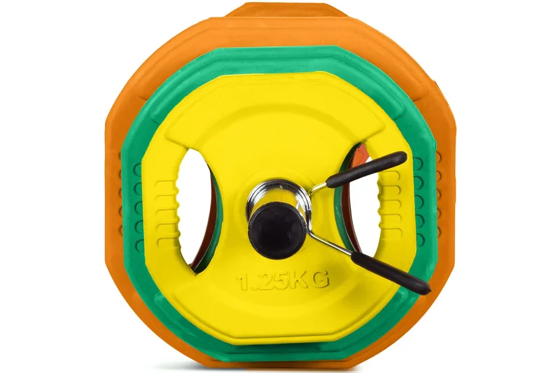 Aerobic Pump skivstångsset med 20 kg vikter - Svart - Sport & fritid - Hemmagym - Vikter & skivstänger - Skivstångsset