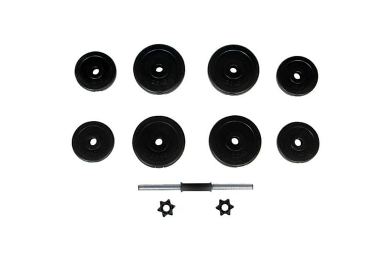 1xHantel 15kg - Svart - Sport & fritid - Hemmagym - Vikter & skivstänger