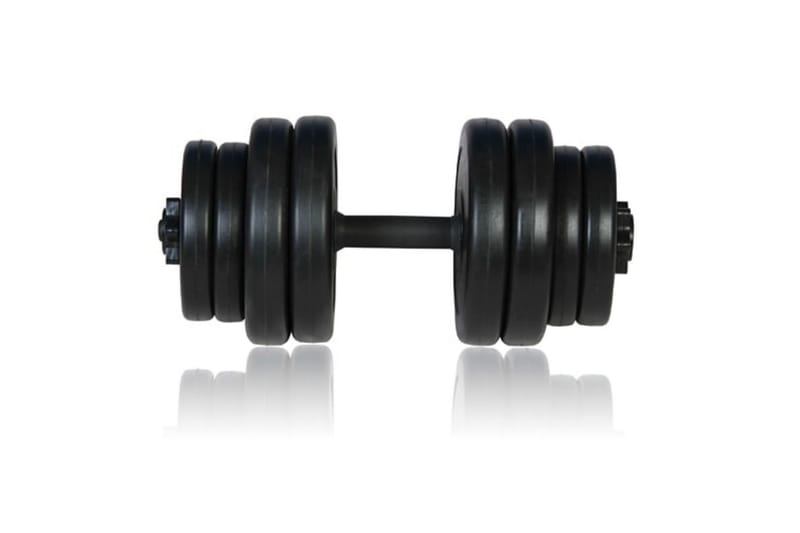 1xHantel 15kg - Svart - Sport & fritid - Hemmagym - Vikter & skivstänger