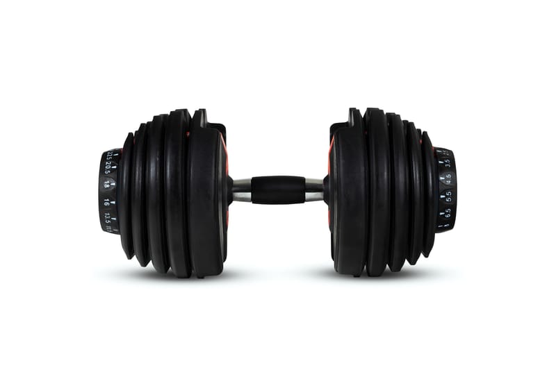 Justerbar hantel 2,5-24 kg - Svart - Sport & fritid - Hemmagym - Vikter & skivstänger