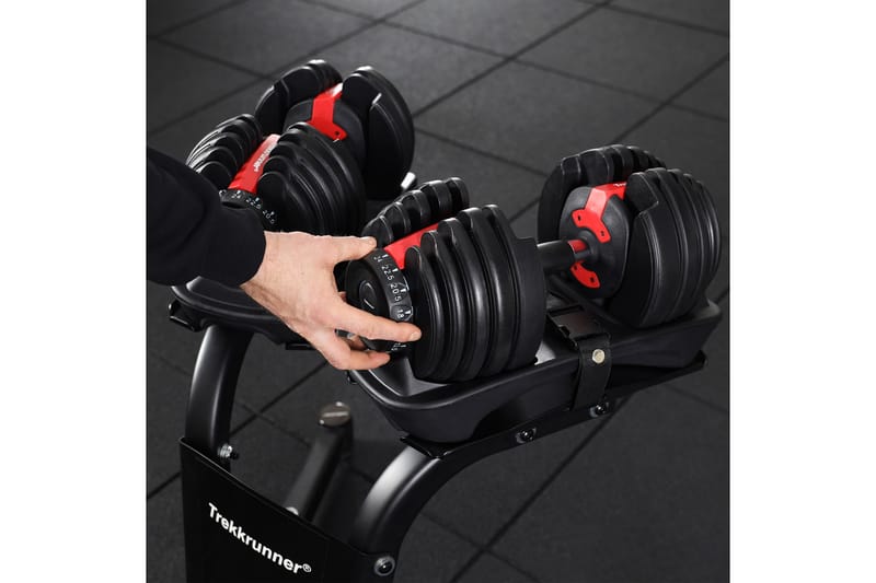 Justerbar hantel 2,5-24 kg - Svart - Sport & fritid - Hemmagym - Vikter & skivstänger