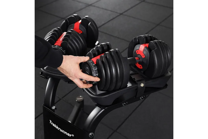 Justerbar hantel 2,5-24 kg - Svart - Sport & fritid - Hemmagym - Vikter & skivstänger
