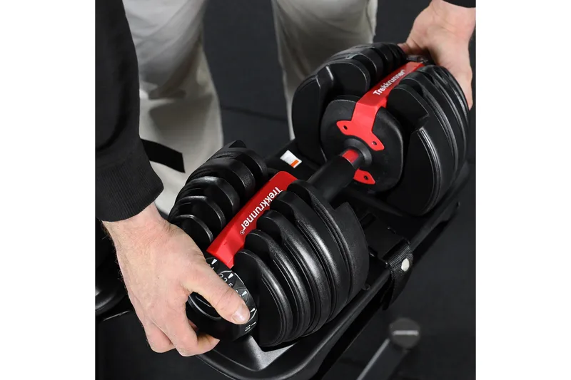 Justerbar hantel 2,5-24 kg - Svart - Sport & fritid - Hemmagym - Vikter & skivstänger