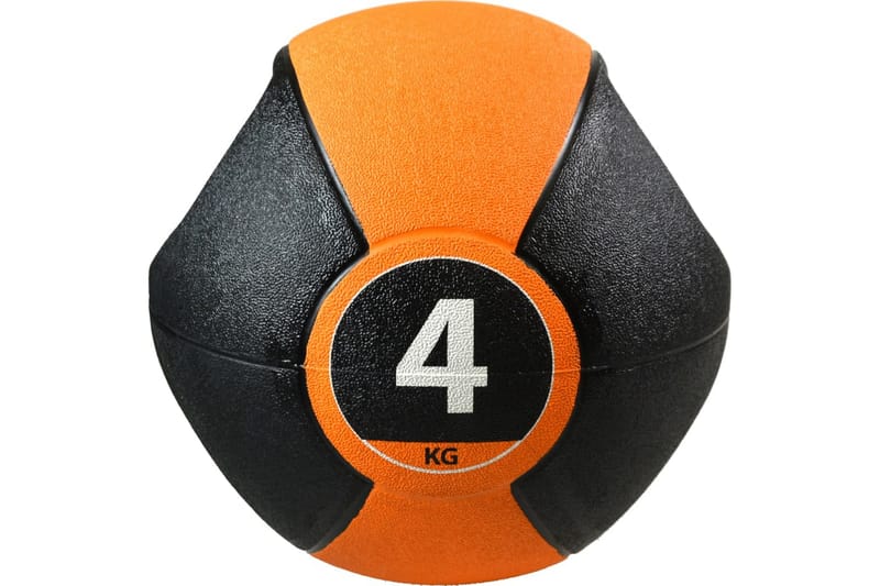 Pure2Improve Medicinboll med handtag 4 kg orange - Orange - Medicinboll