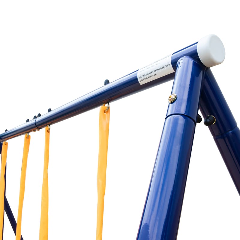 Gungställning utelek barn | 1 dubbelgunga + 2 enkelgungor - Sport & fritid - Lek & sport - Lekplats & lekplatsutrustning