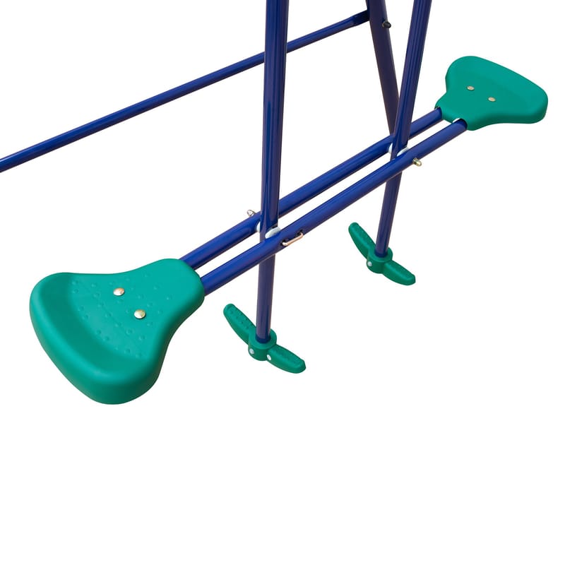 Gungställning utelek barn | 1 dubbelgunga + 2 enkelgungor - Sport & fritid - Lek & sport - Lekplats & lekplatsutrustning