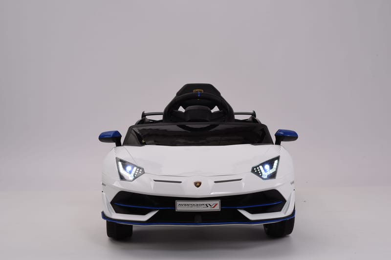 Elbil för barn Lamborghini | 12V - 2x390 | 4,5Ah | Vit, undefined