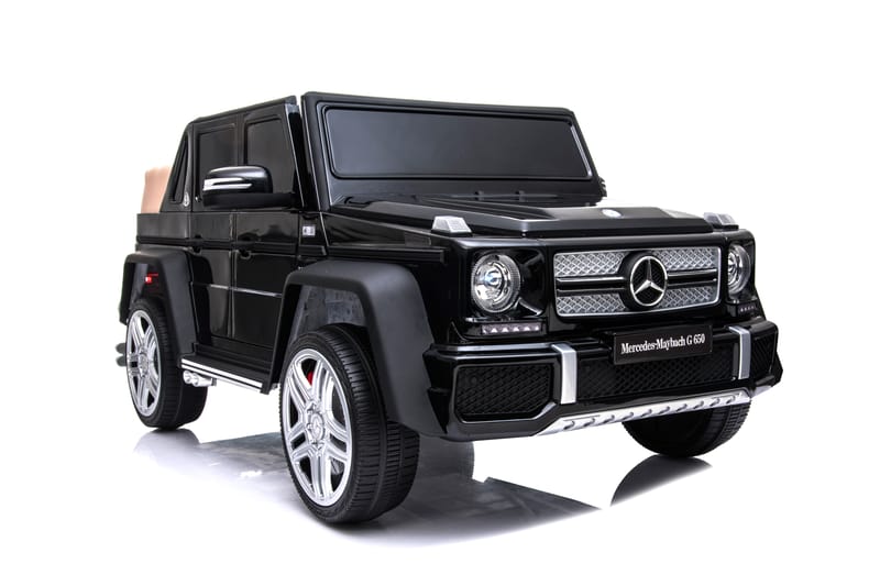 Elbil för barn Mercedes G-Wagon | 12V - 2x390 | Svart - Sport & fritid - Lek & sport - Lekfordon & hobbyfordon
