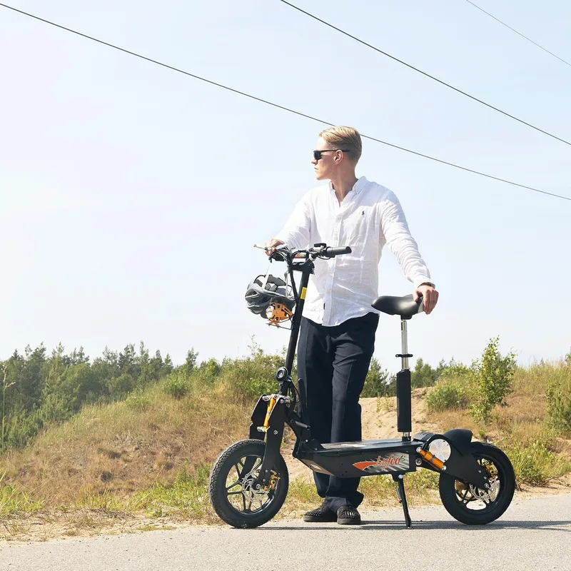 Elscooter 3000W Premium med sadel | 60 km/tim | Lyfco - Sport & fritid - Lek & sport - Lekfordon & hobbyfordon