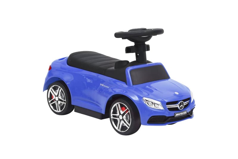 Ã…kbil Mercedes Benz C63 blå - Blå - Lekplats & lekplatsutrustning - Trampbil - Lekfordon & hobbyfordon