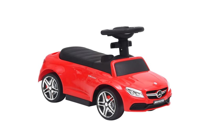 Ã…kbil Mercedes Benz C63 röd - Röd - Lekplats & lekplatsutrustning - Trampbil - Lekfordon & hobbyfordon