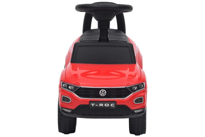 Ã…kbil Volkswagen T-Roc röd - Röd - Lekplats & lekplatsutrustning - Trampbil - Lekfordon & hobbyfordon