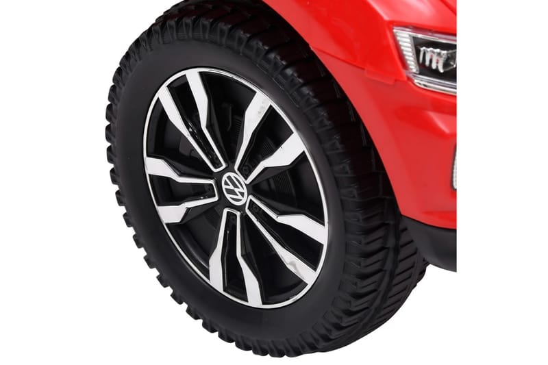 Ã…kbil Volkswagen T-Roc röd - Röd - Lekplats & lekplatsutrustning - Trampbil - Lekfordon & hobbyfordon