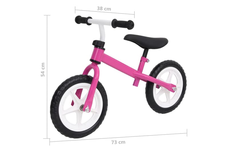 Balanscykel 10 tum rosa - Rosa - Sport & fritid - Lek & sport - Lekplats & lekplatsutrustning