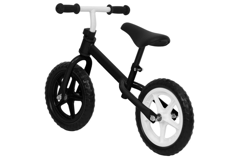 Balanscykel 12 tum svart - Svart - Lekfordon & hobbyfordon - Lekplats & lekplatsutrustning - Balanscykel & springcykel