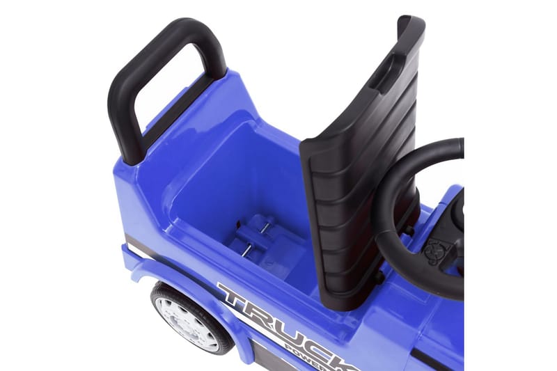 Barnbil Mercedes Benz lastbil blå - Blå - Lekplats & lekplatsutrustning - Trampbil - Lekfordon & hobbyfordon